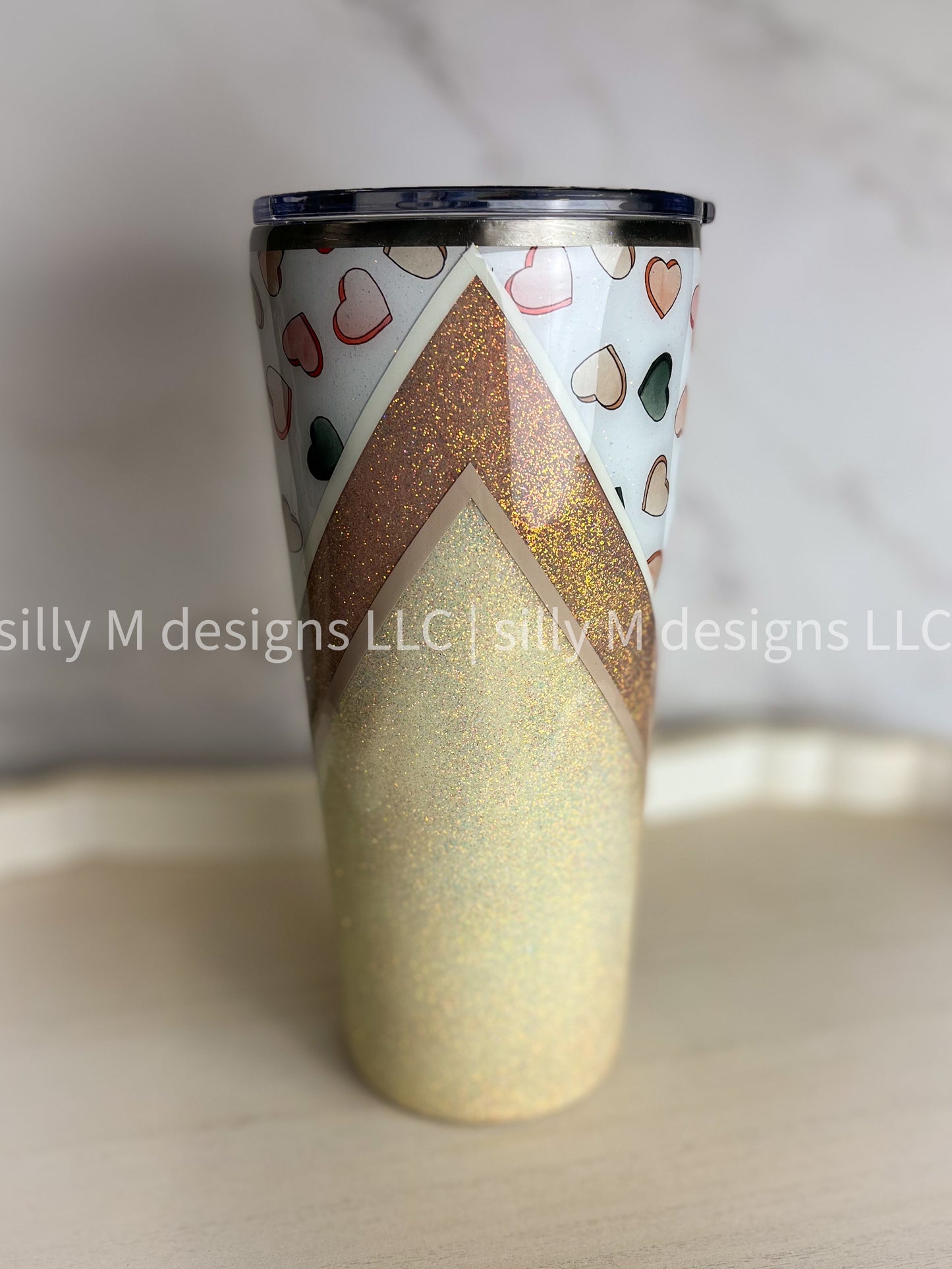 Sweetheart Split Tumbler | 24 ounces (RTS)