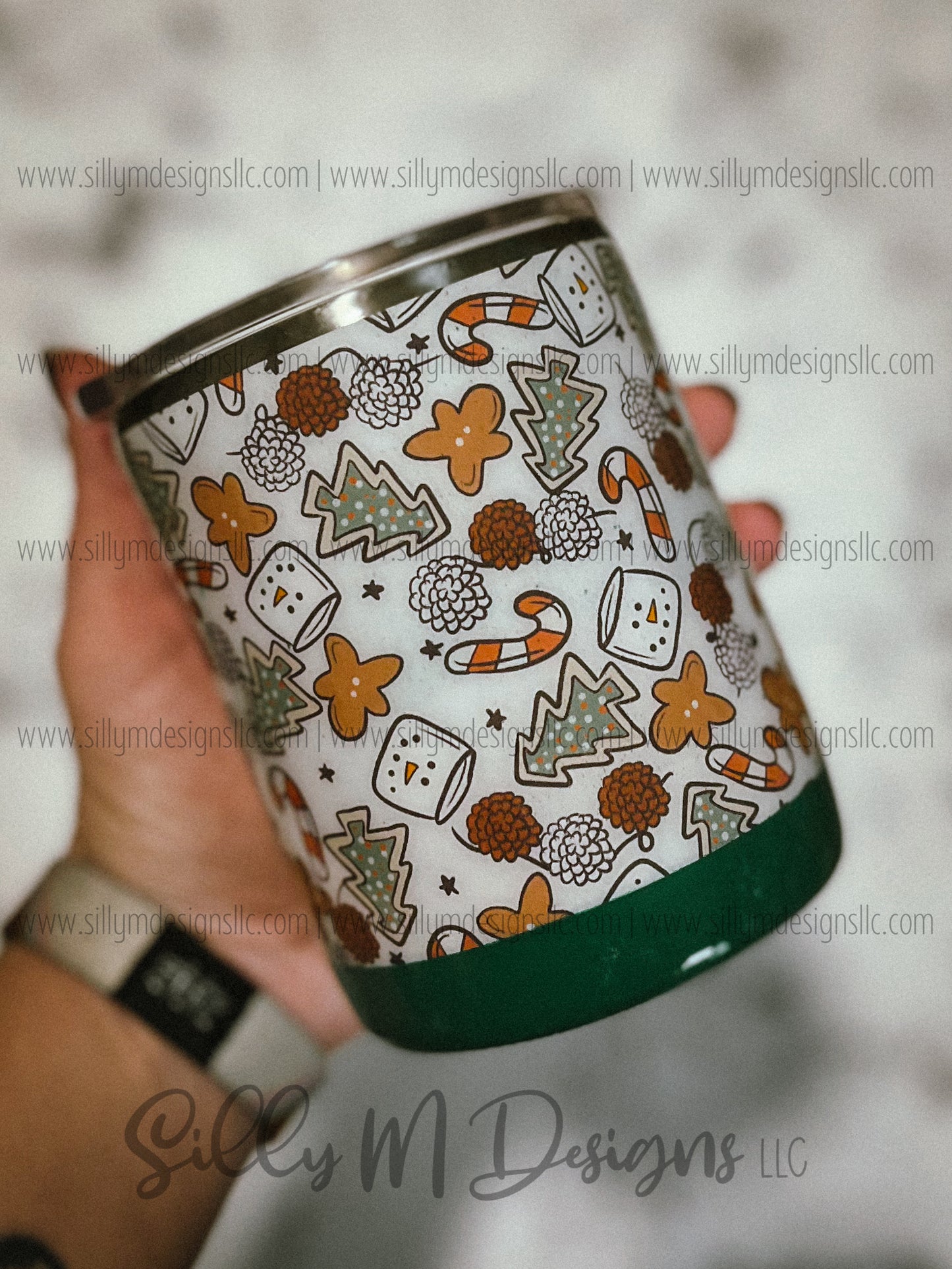 Christmas Snacks 10oz Tumbler