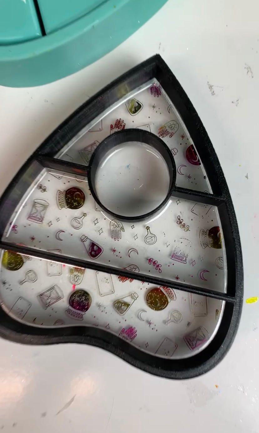 Holographic Planchette Shelf | Mini Shelf | Trinket Dish