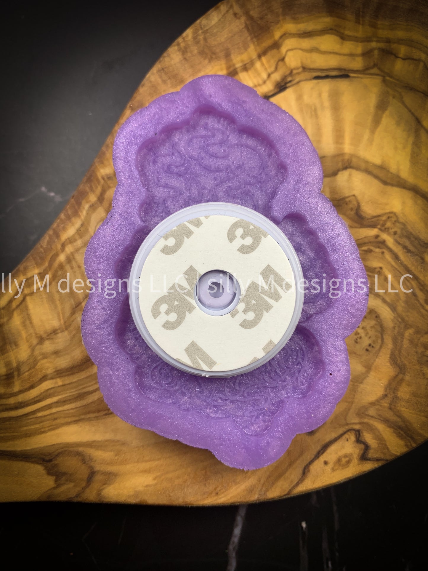 Crystal Ball Grippie/Badge Reel Silicone Mold