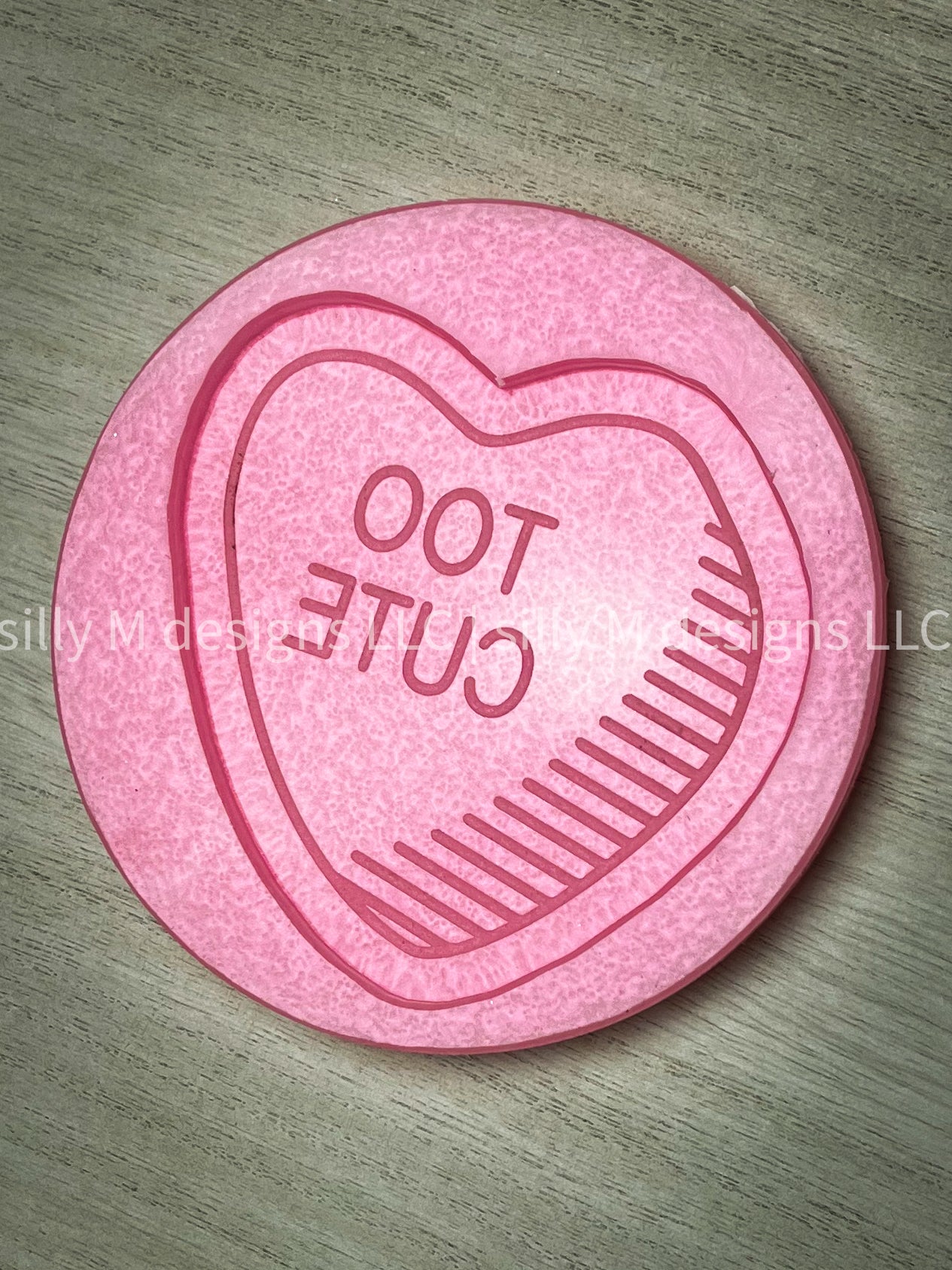 Sweetheart Too Cute Coaster Mold