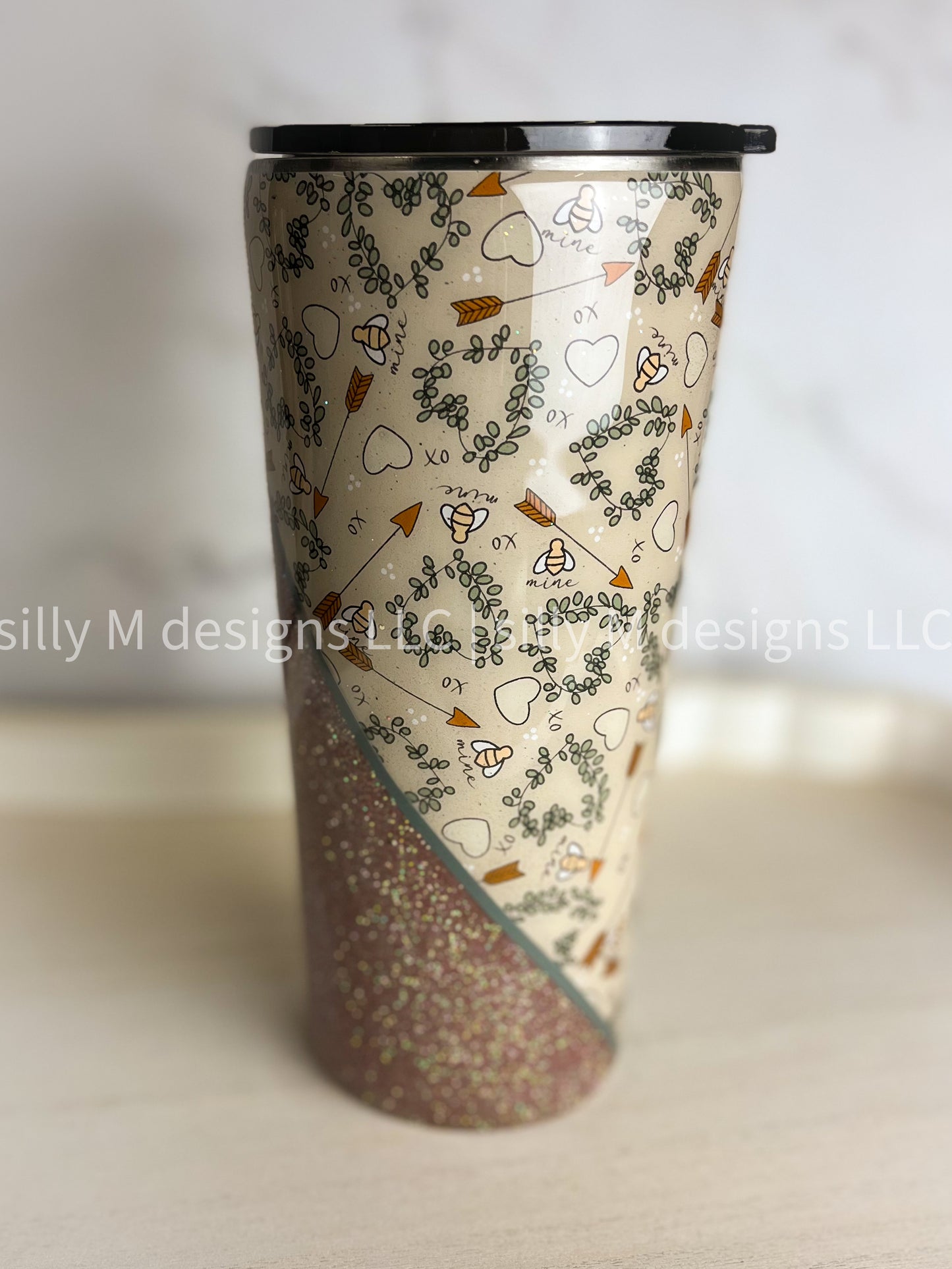 For the Love of Bees Tumbler | 24 ounces (RTS)