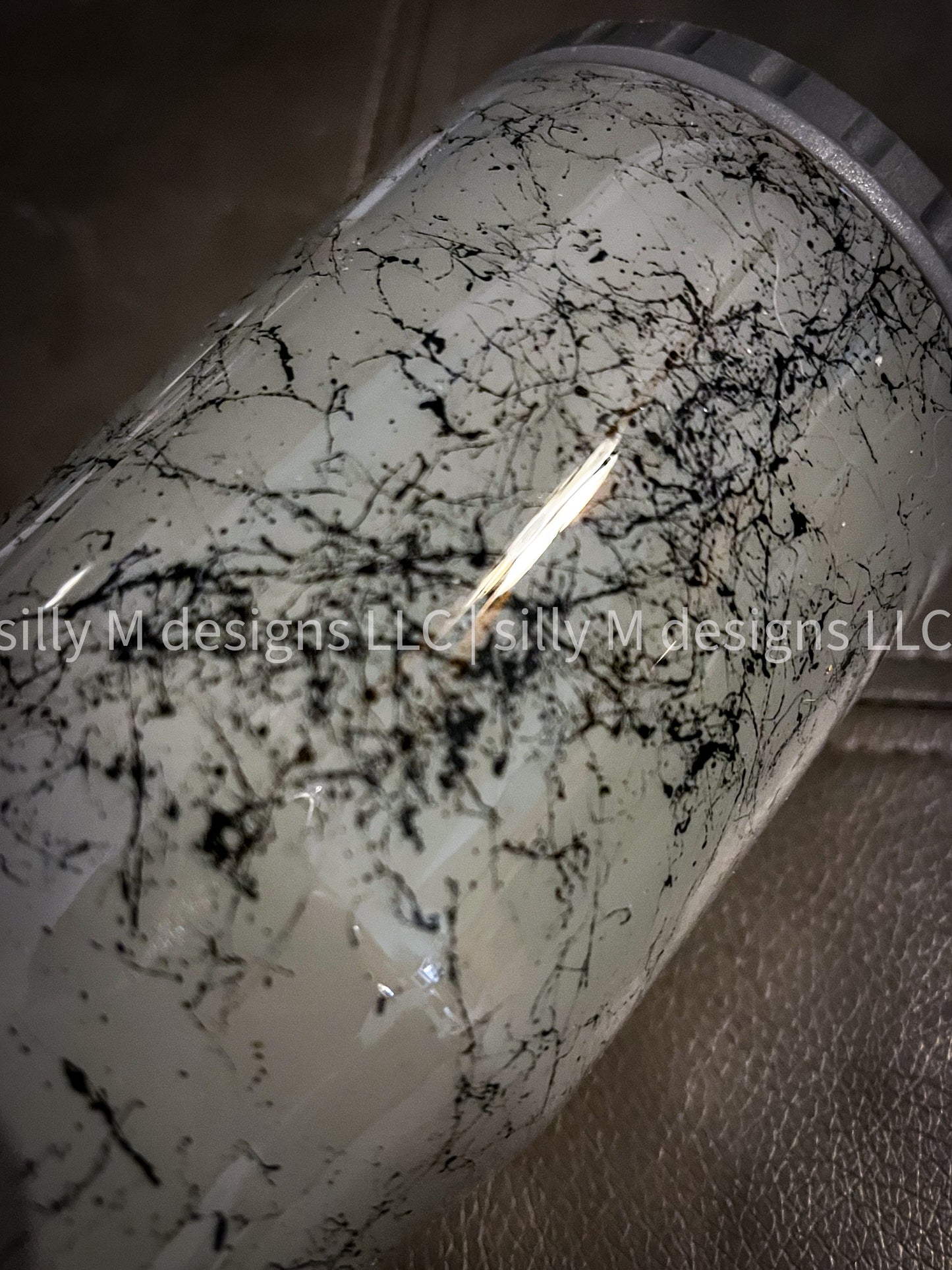 Grey Marble Custom Tumblers