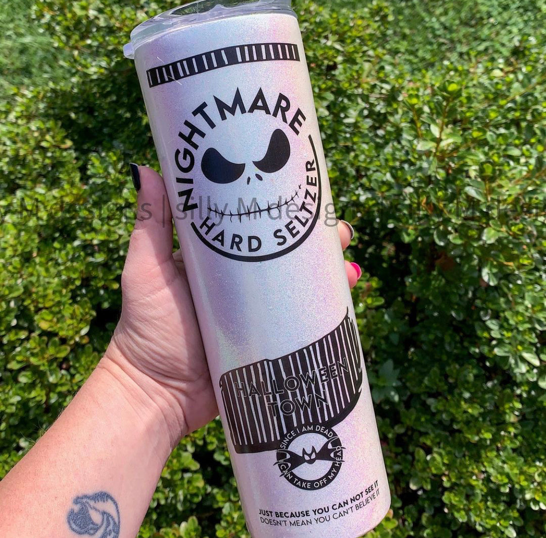 Nightmare Seltzer Tumbler