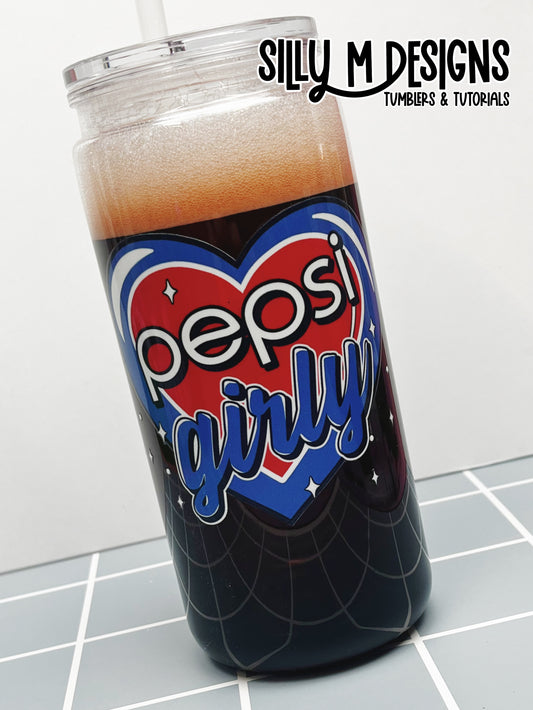 Pep Girly Fizz Acrylic 16/20oz