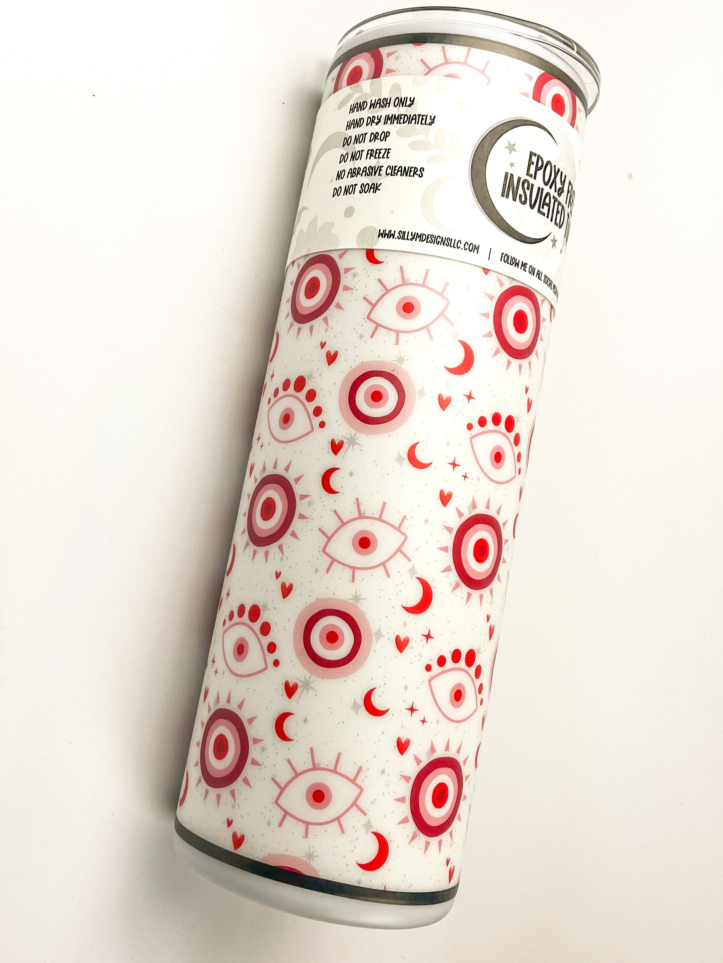Evil Eye Matte (red) 30oz