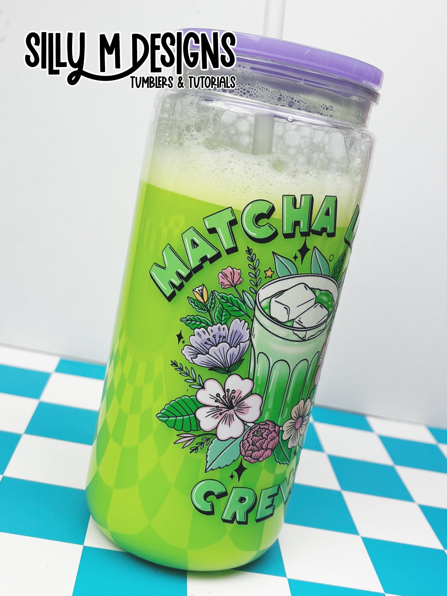Matcha Latte Crew Fizz Acrylic 16/20oz