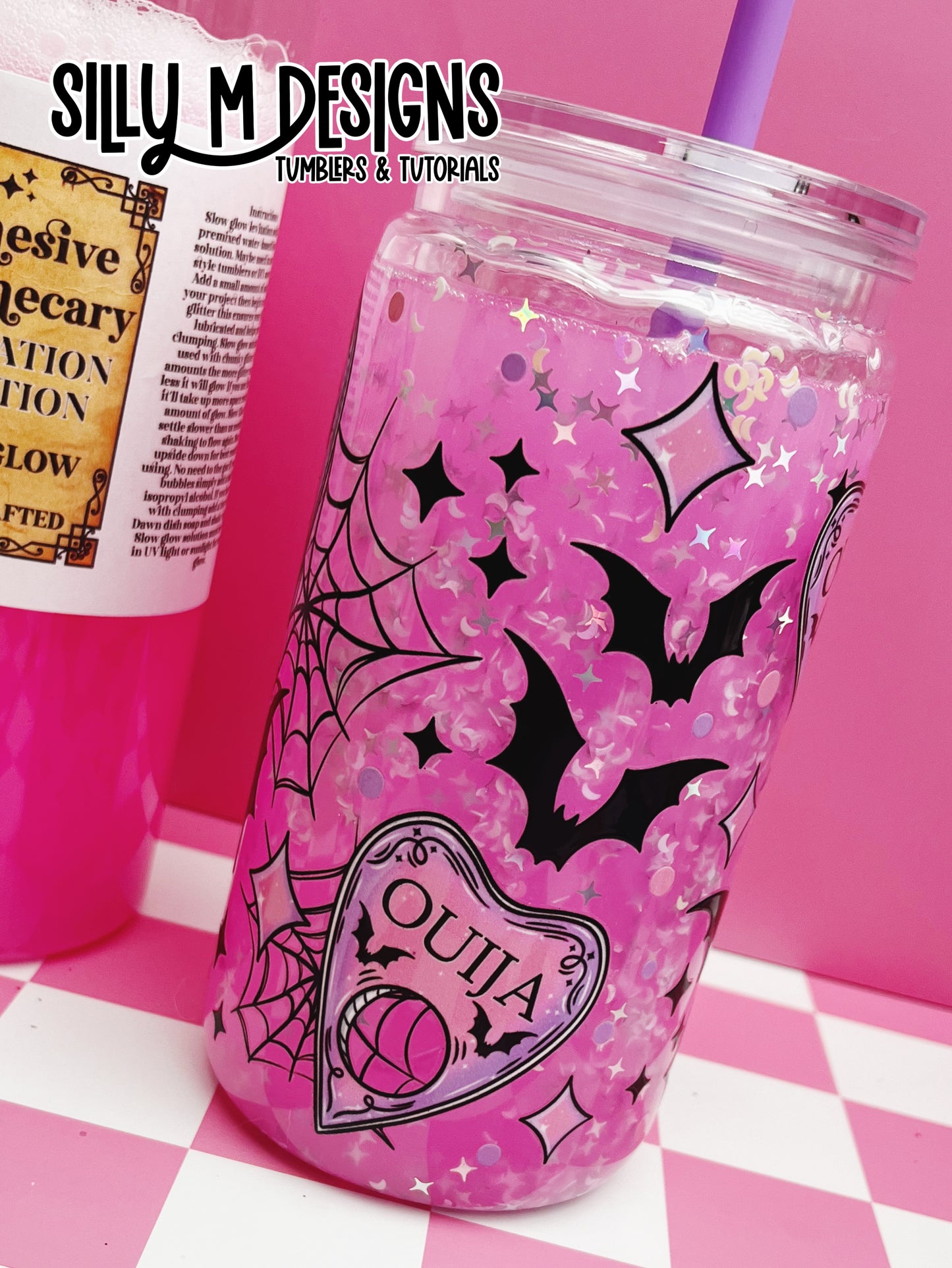 GLOW Planchette Acrylic 12/16oz