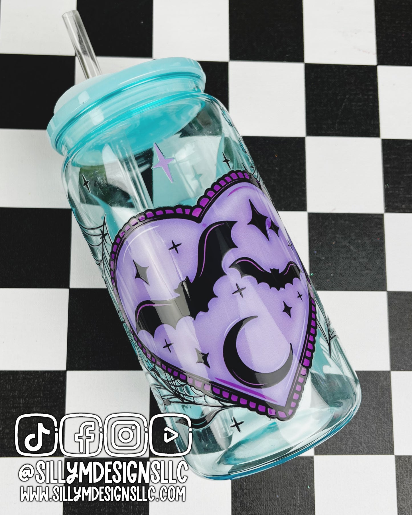 Batty Heart 16oz
