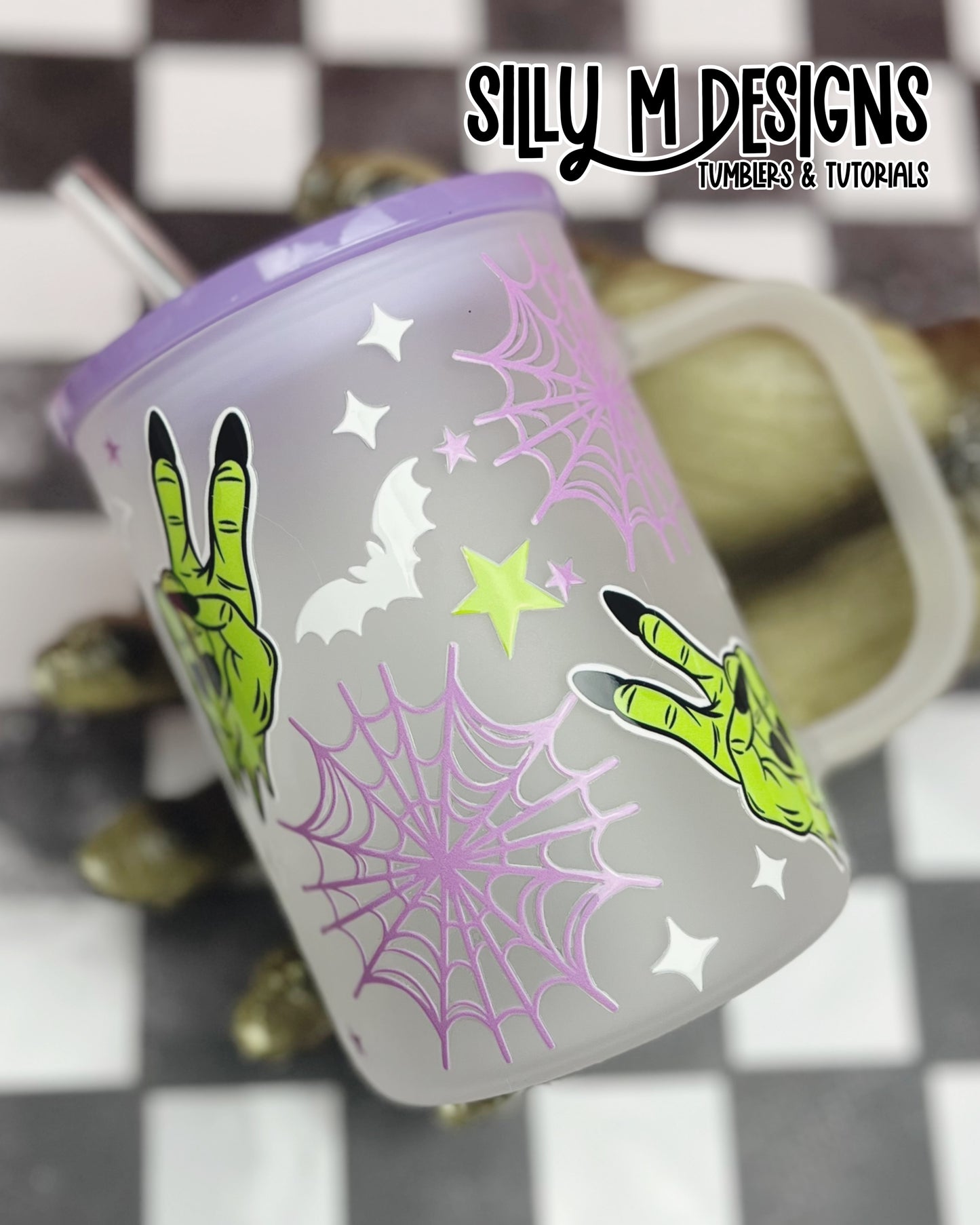 Zombie Mama Glass 17 oz