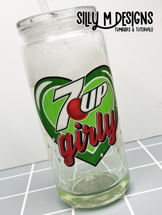 Number Up Girly Fizz Acrylic 16/20oz
