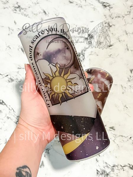 Dream Big Frosted Glass Tumbler | 25 ounces