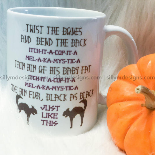 Black Cat Curse Coffee Mug
