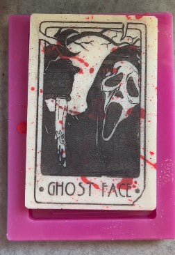 Horror Tarot Card Silicone Coaster Mold