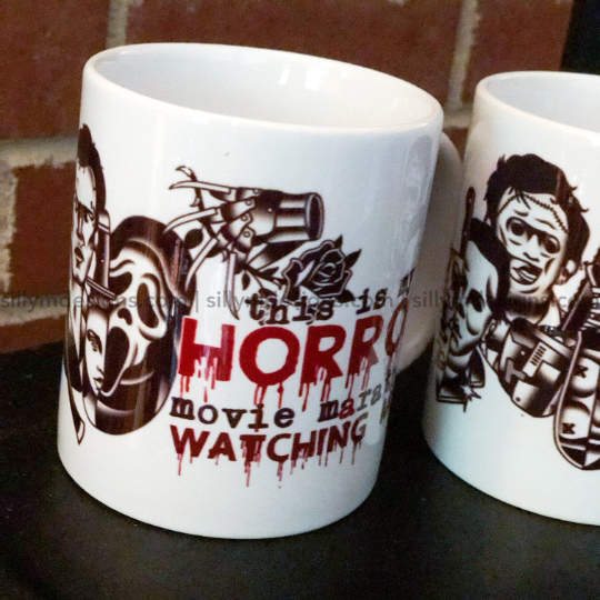 Horror Movie Marathon Mug