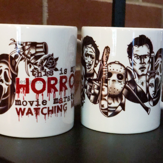 Horror Movie Marathon Mug
