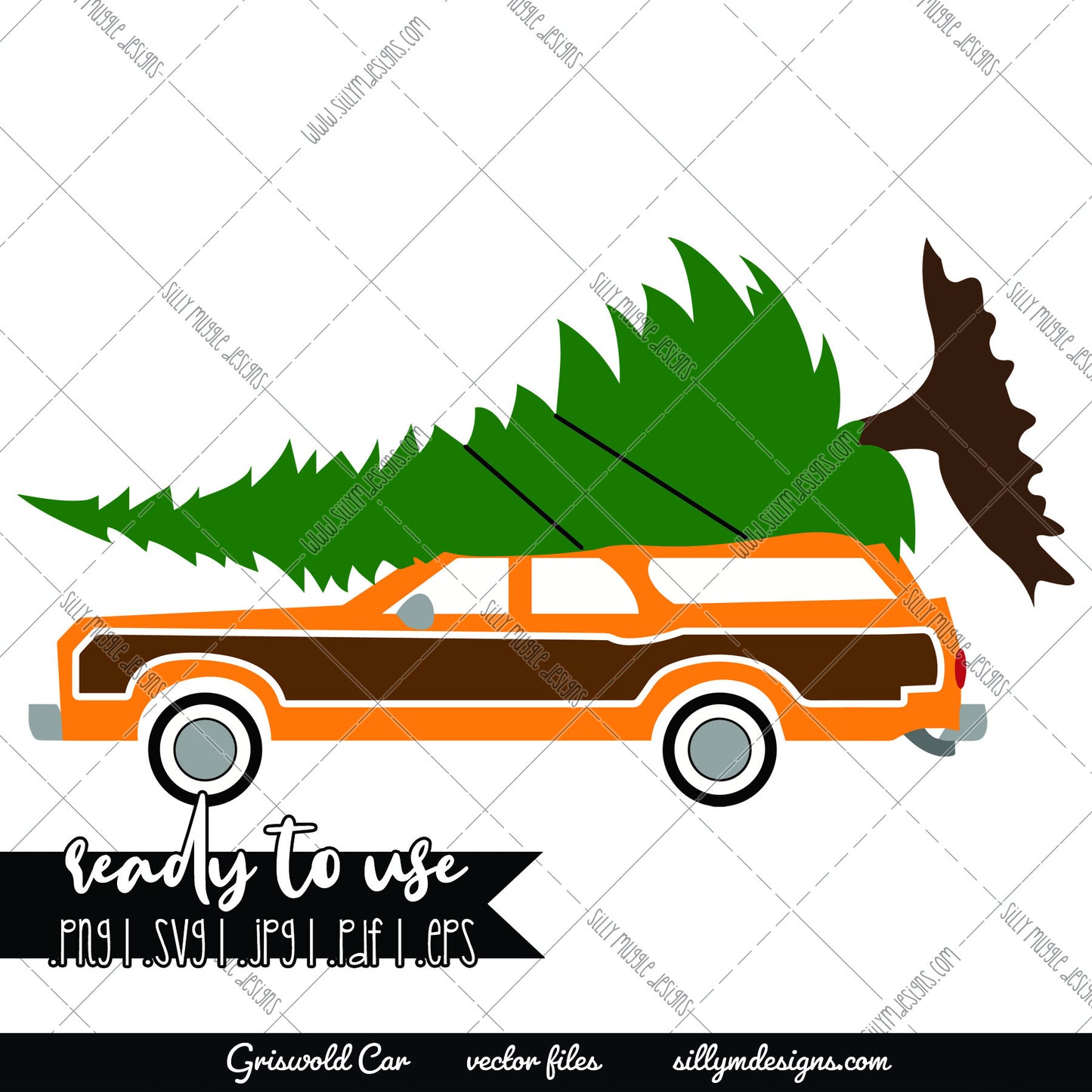 Family Vacation Griswold Car SVG