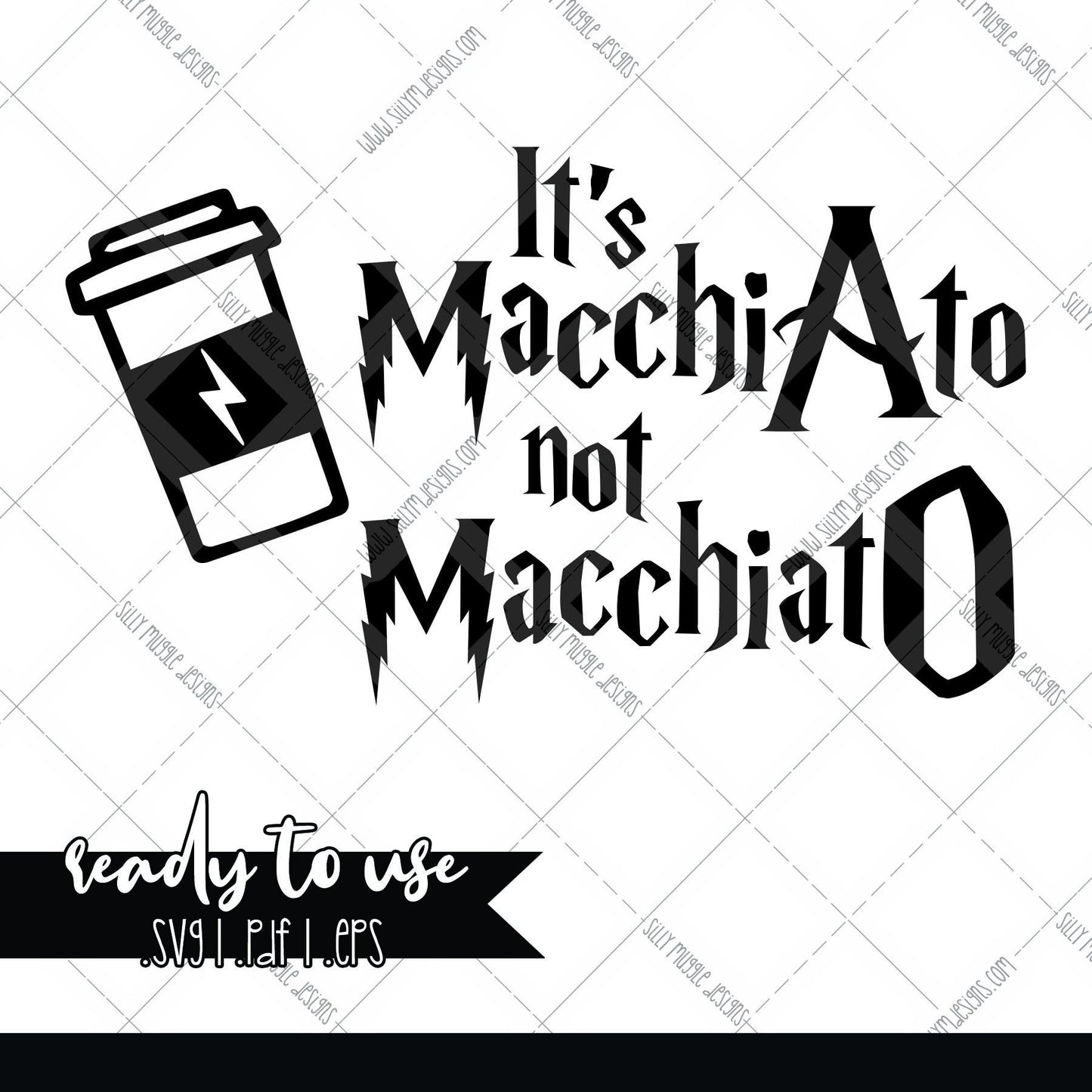 Macchiato Hermione Granger SVG |