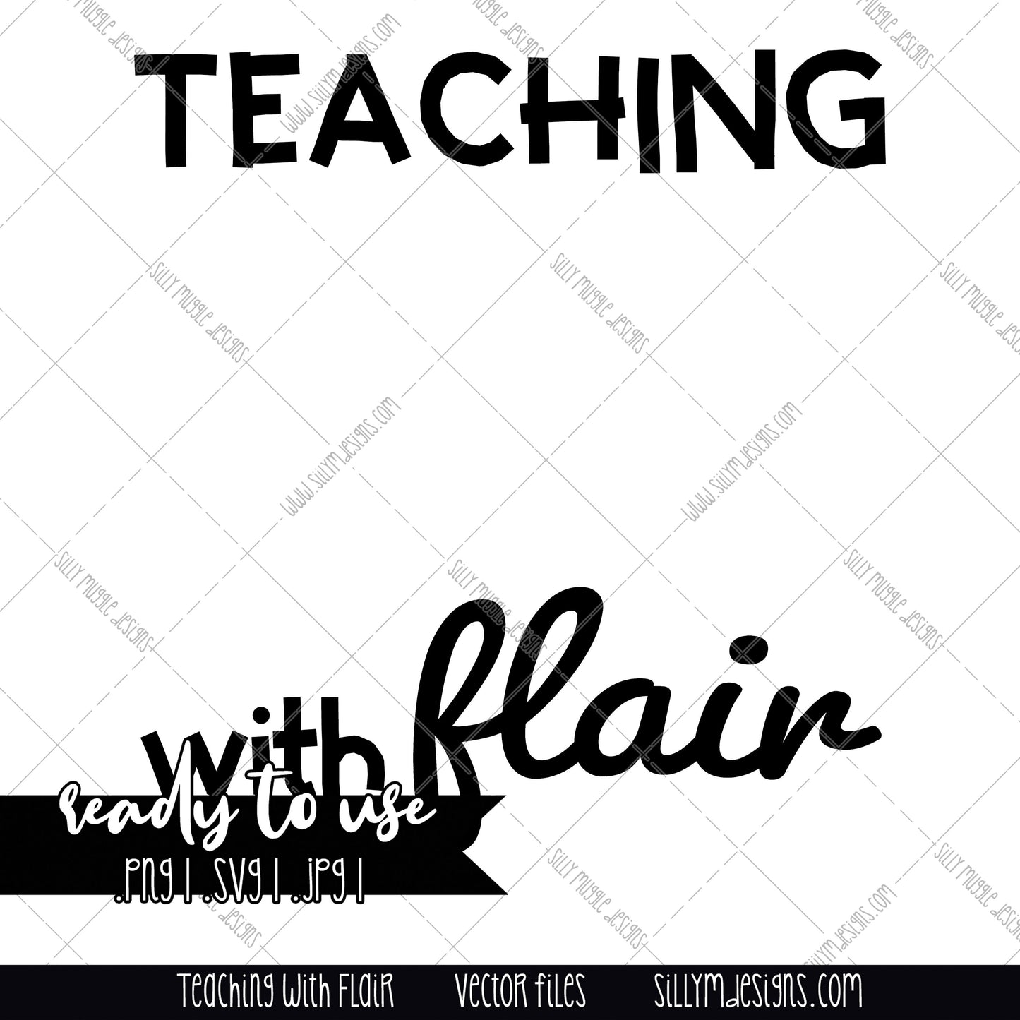 Teaching with Flair Digital Download RGB