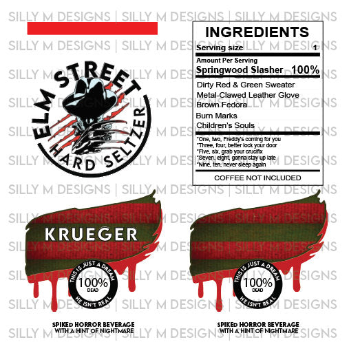Freddy Krueger Hard Seltzer Label .png