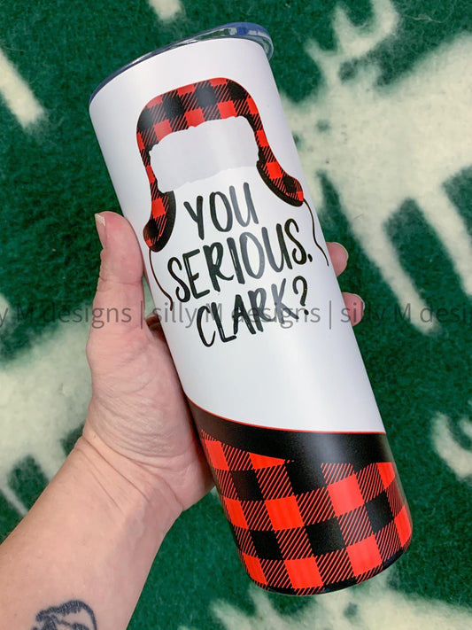 Matte Finish 22oz Christmas Vacation Custom Tumbler