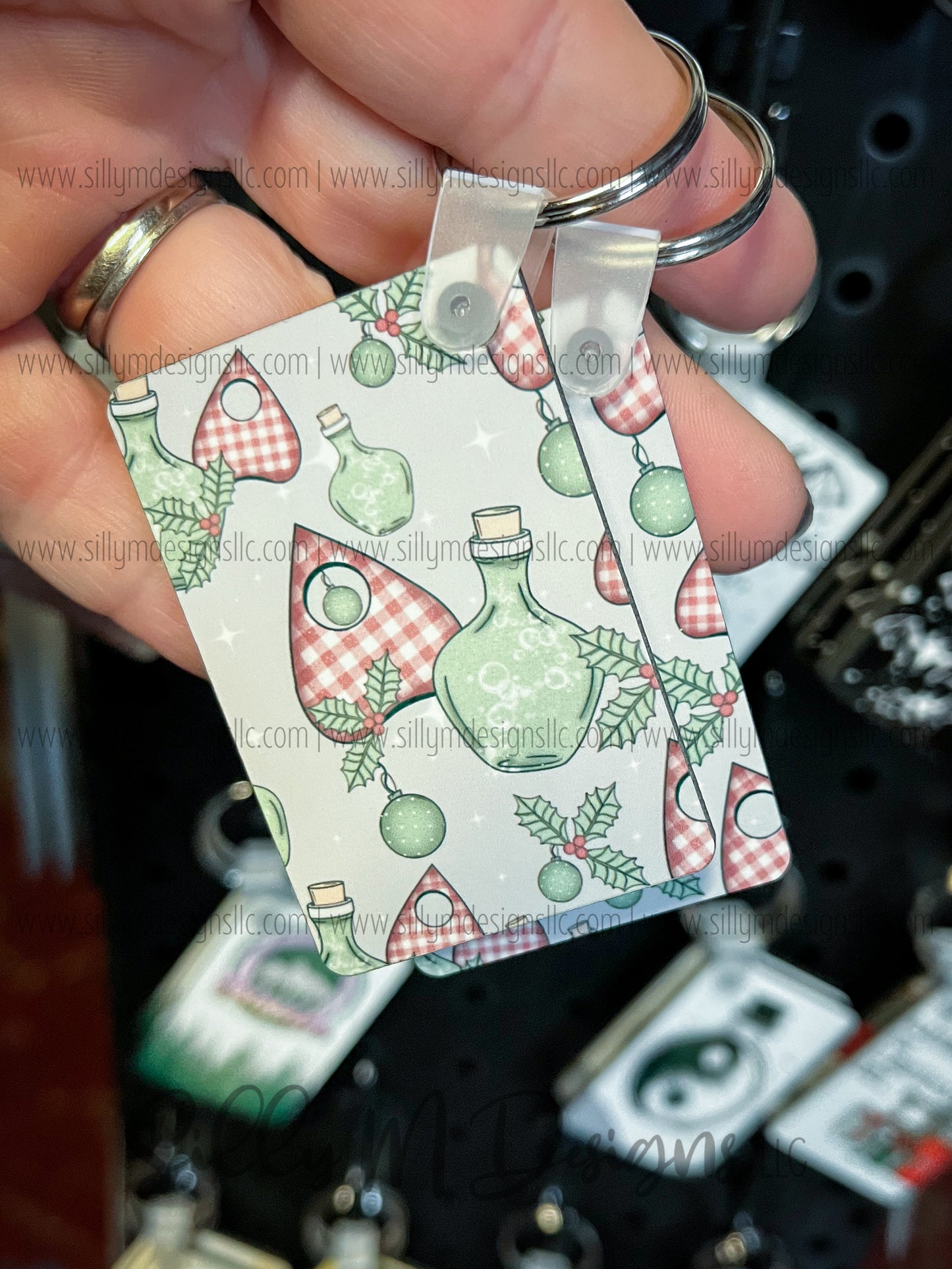 Magic of Christmas Double-Sided Keychain
