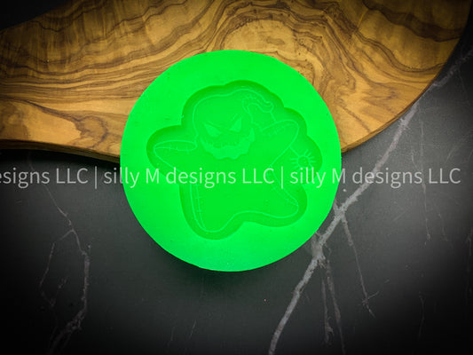 Gamblin' Man Grippie/Badge Reel Silicone Mold