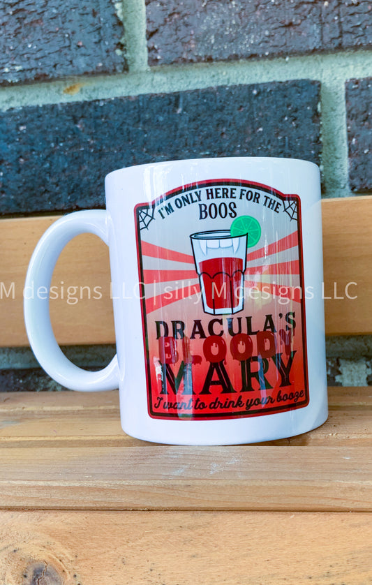 Dracula’s Bloody Mary Coffee Mug | 11 ounces