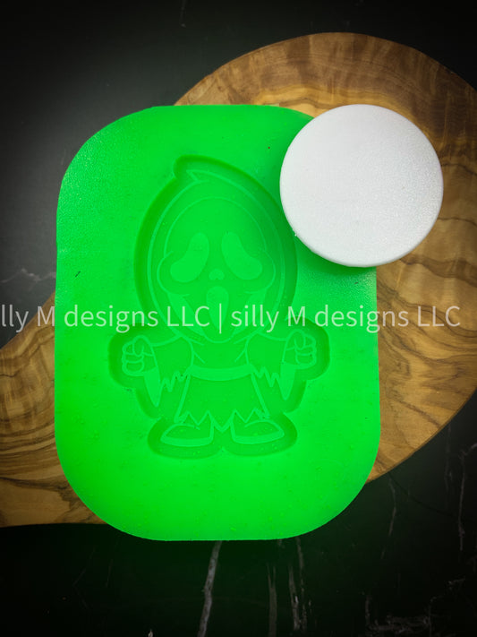 Scary Movie Grippie Silicone Mold