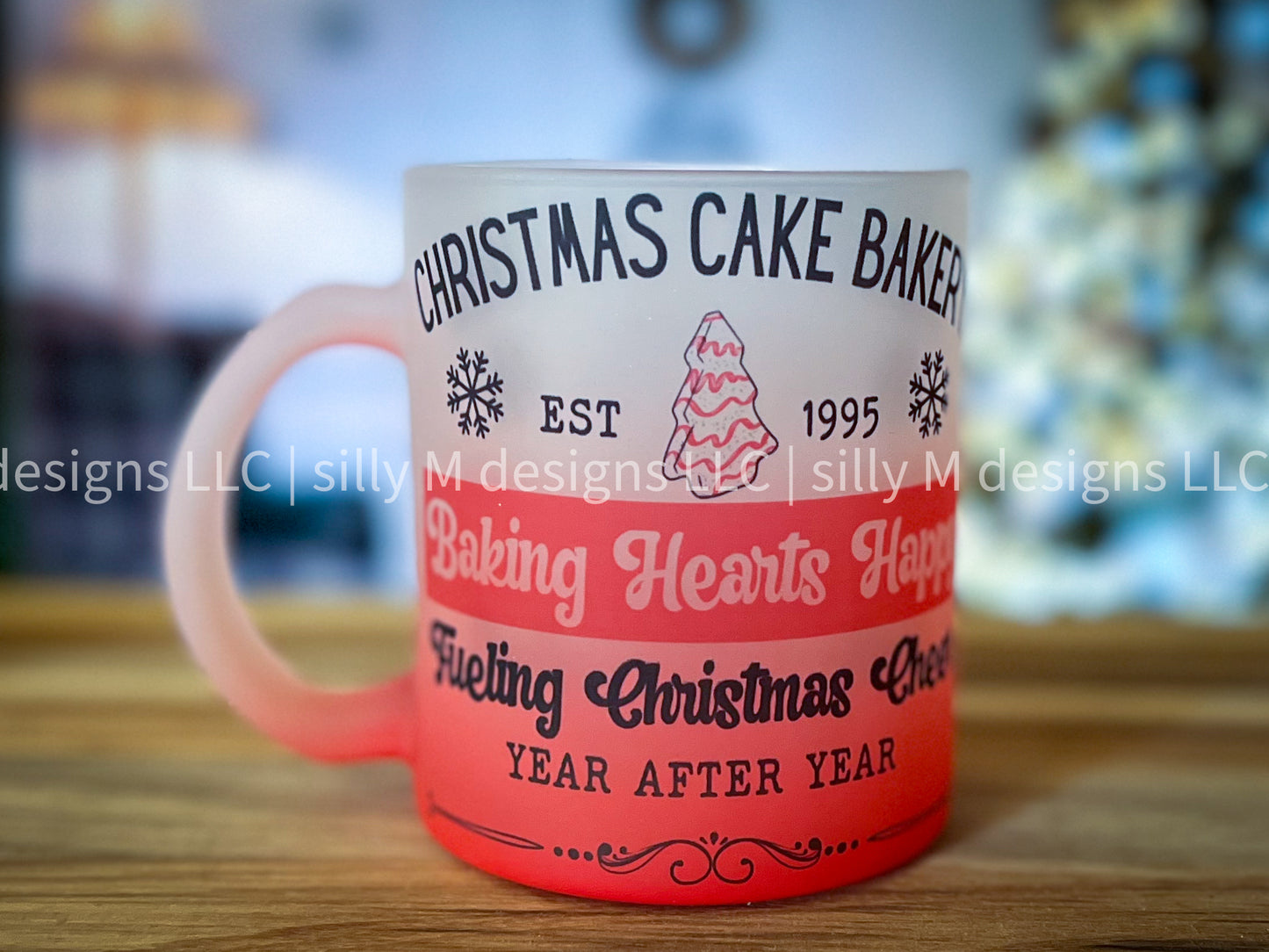 Christmas Cake Bakery Coffee Mug | 11 ounces | RTS