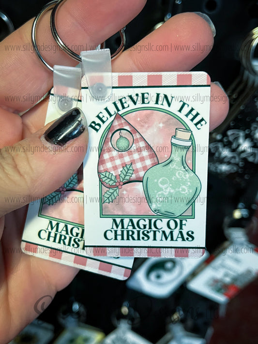 Magic of Christmas Double-Sided Keychain