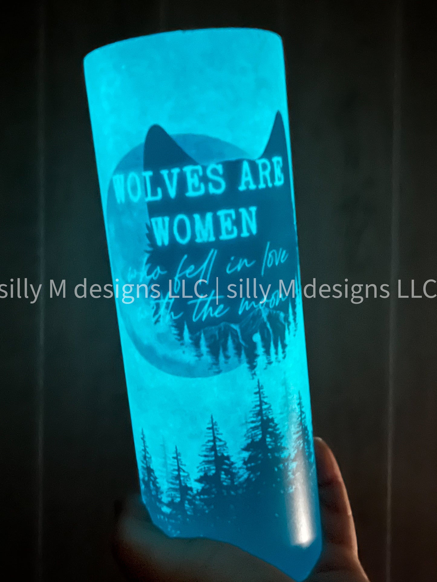 Women Are Wolves Glow in the Dark Tumbler | 20 ounces (RTS)