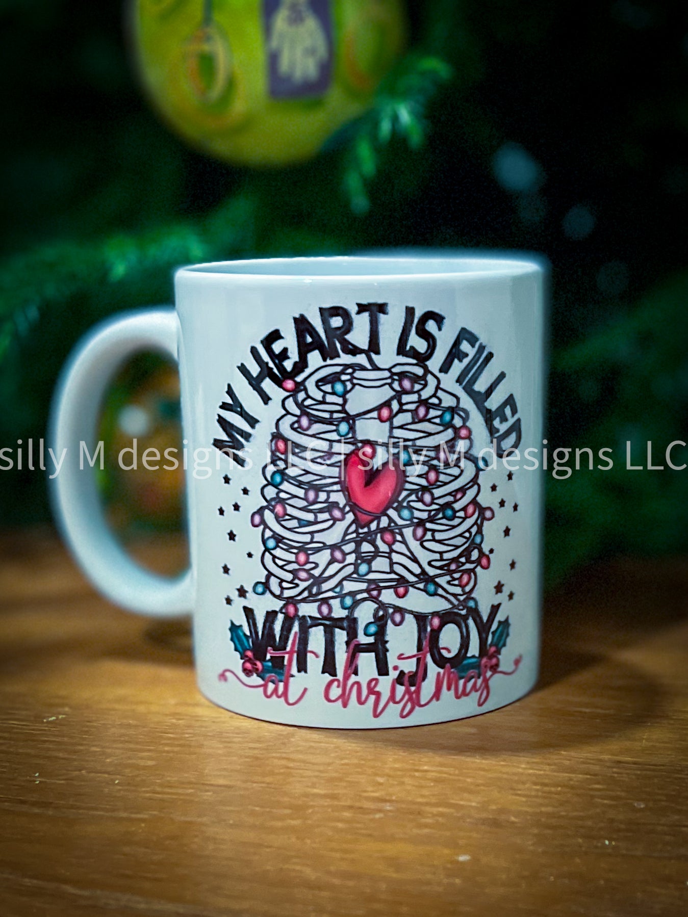 Heart Is Filled With Joy Coffee Mug | 11 ounces