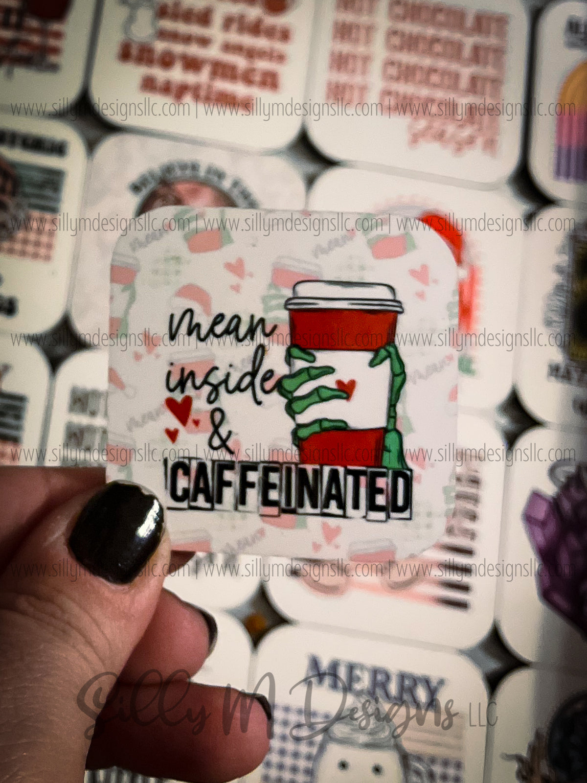 Mean Inside & Caffinated Magnet