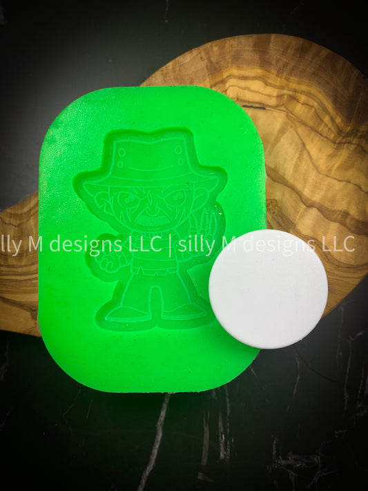 Nightmare Man Grippie Silicone Mold